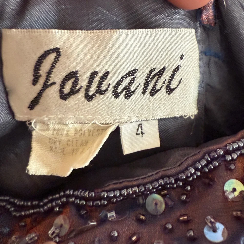 Vintage Y2K Jovani Formal Hoco Prom Gown 2002/2003, Vintage size 4 - Picture 4 of 10